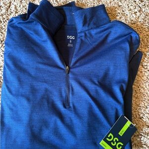 DSG Men's Quarter-Zip Pullover - Blue
